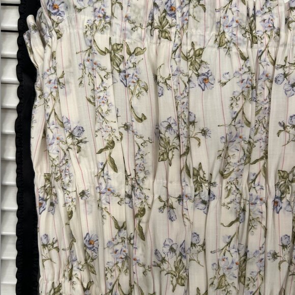 Brock Collection X H&m Floral Knee Length Print Lyocell Dress - Picture 3 of 4